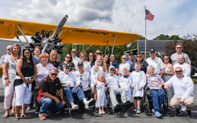 Operation September by DreamFlights for WWII Veterans takes place at the Beverly Airport