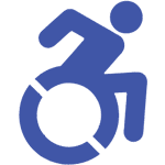 Handicap Wheelchair logo